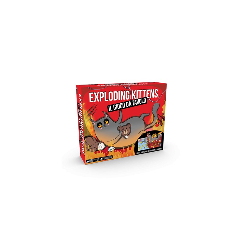 Asmodee - Exploding Kittens - Il Gioco Da Tavolo Asmodee - Exploding Kittens - Il Gioco Da Tavolo